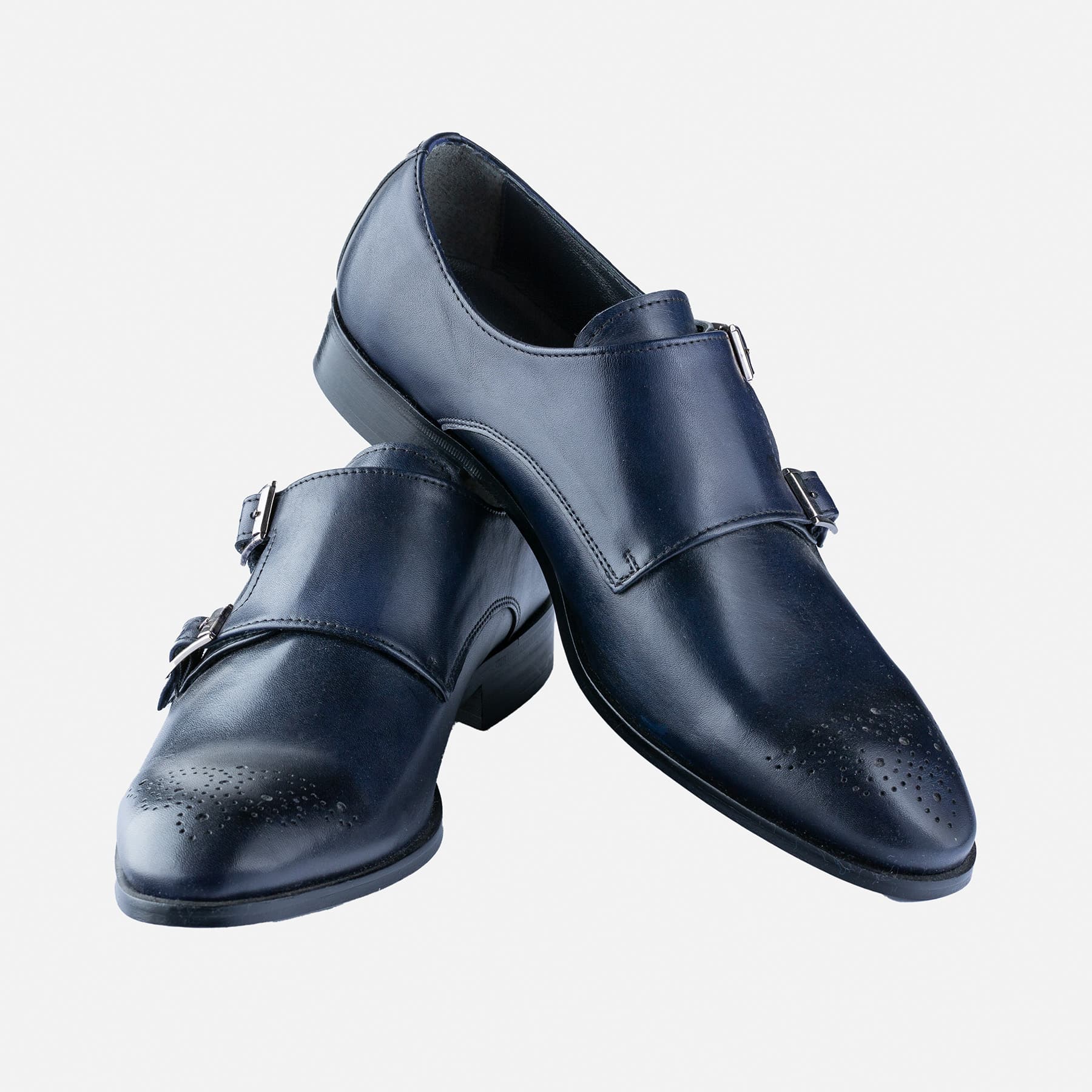 Banquete Perfecto Cita Zapatos Azules Hebillas | Gentleman Don Benito, Moda Hombre.